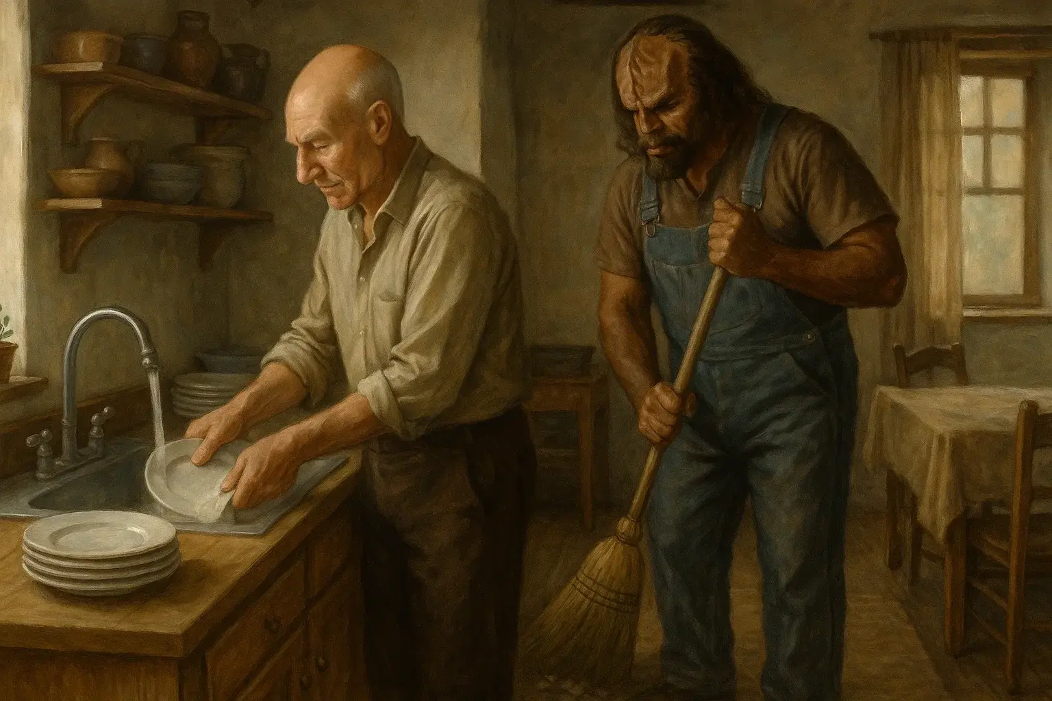 illustration for modest