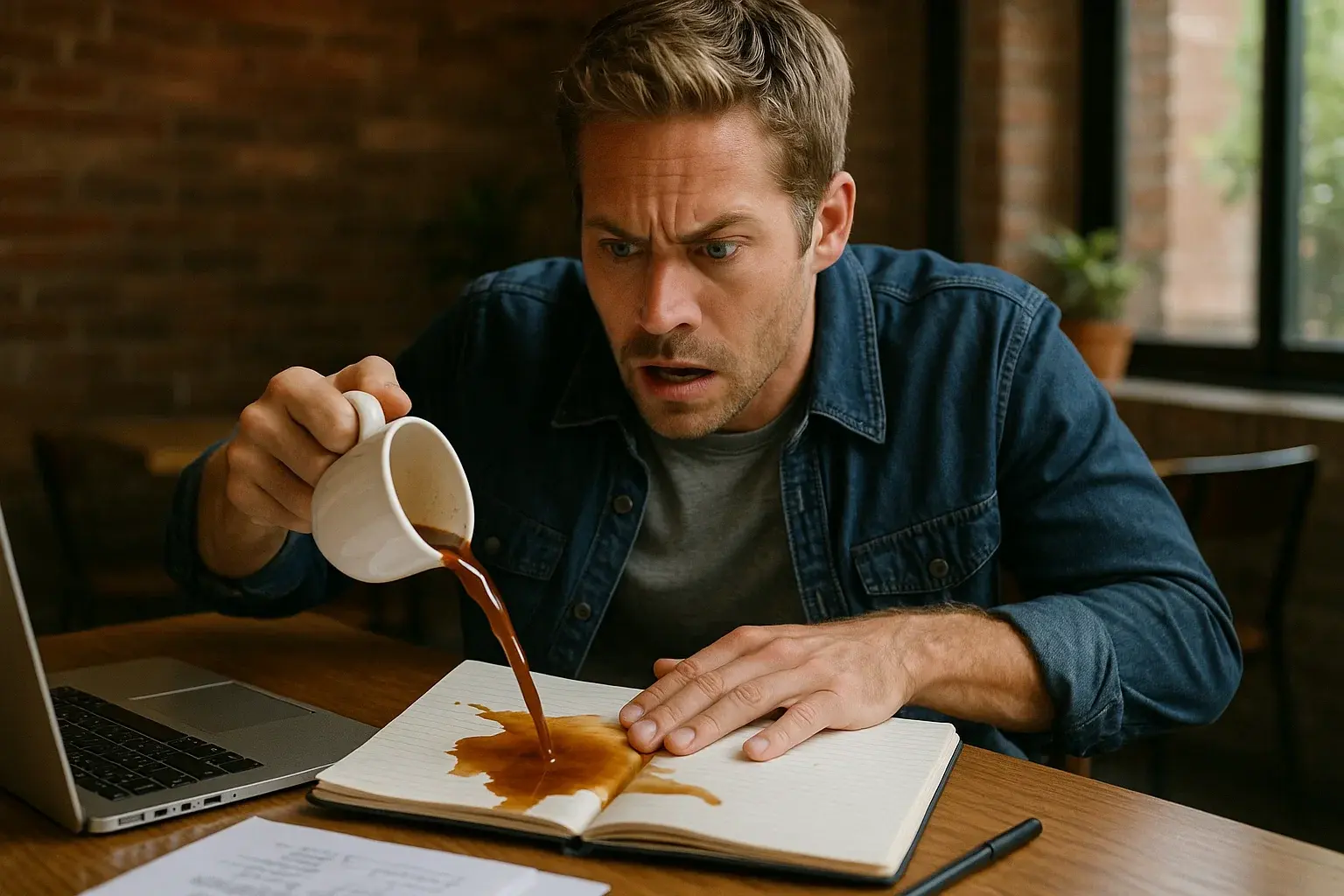 illustration for spill