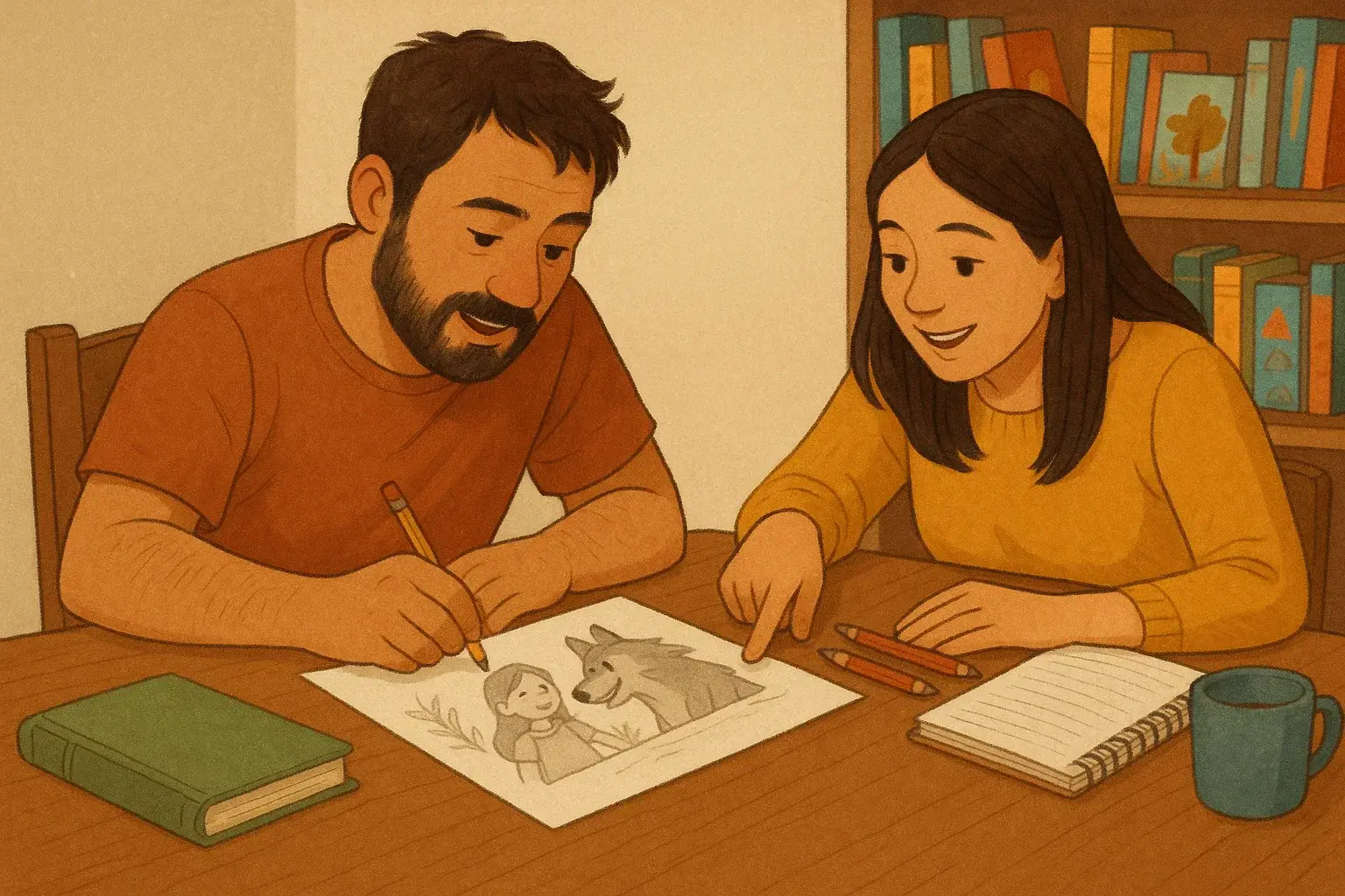 illustration for tale