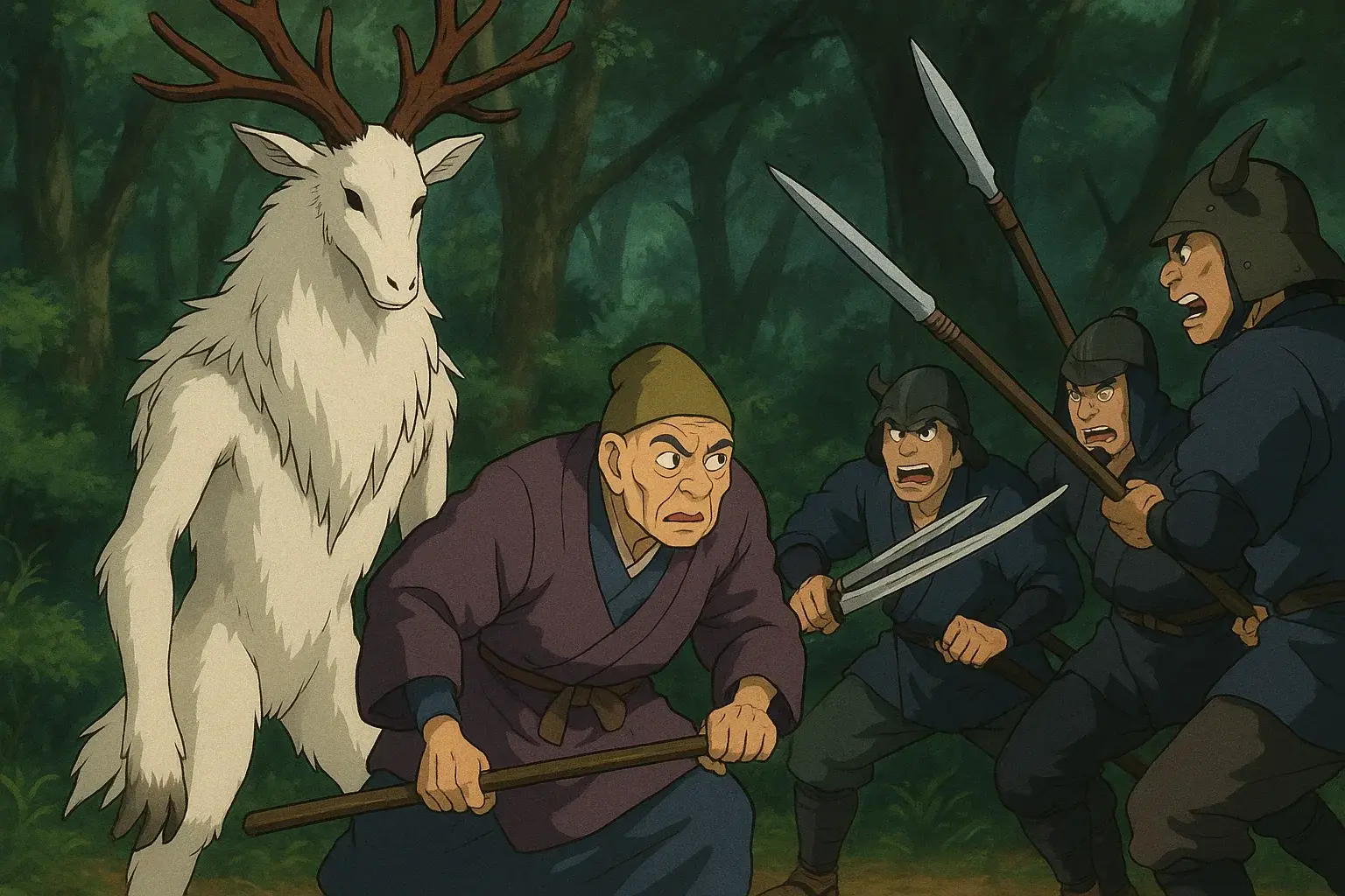 illustration for hostile