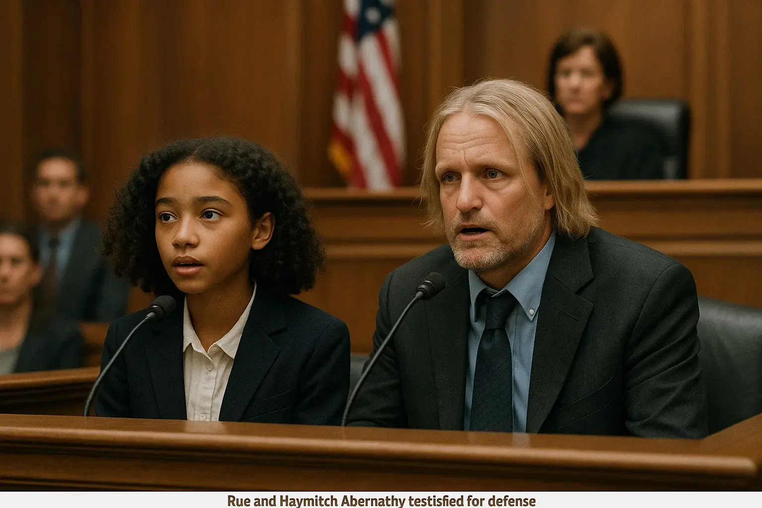 illustration for testify