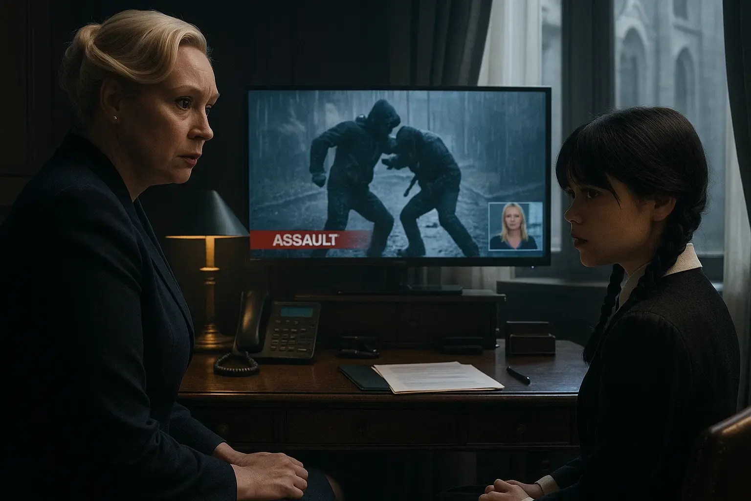 illustration for assault