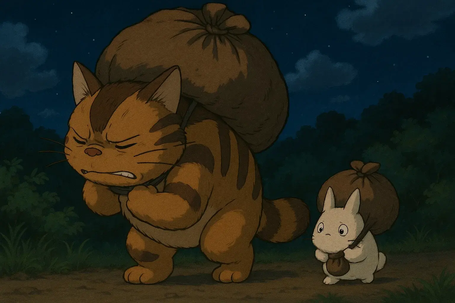 illustration for burden