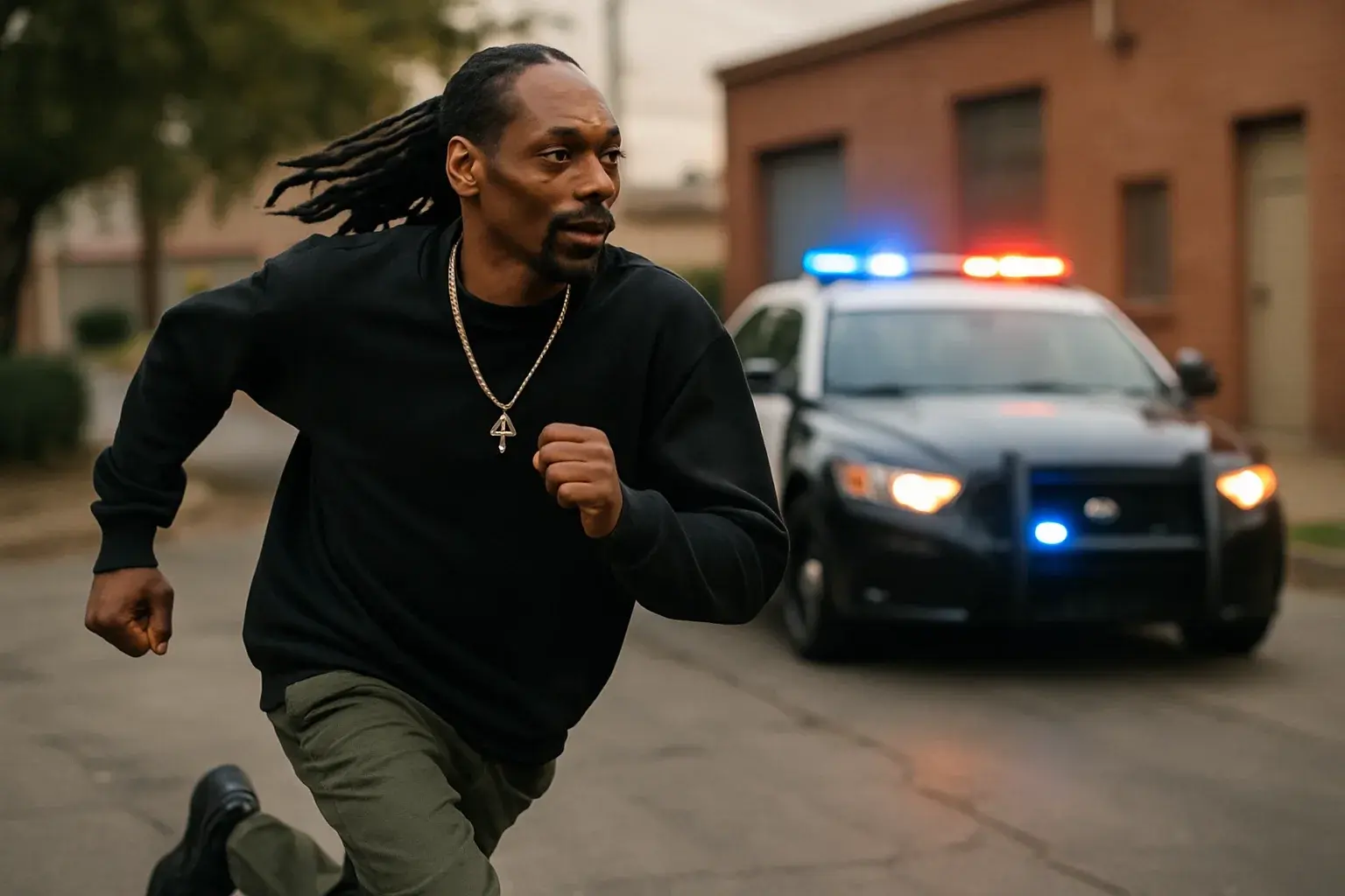 illustration for flee