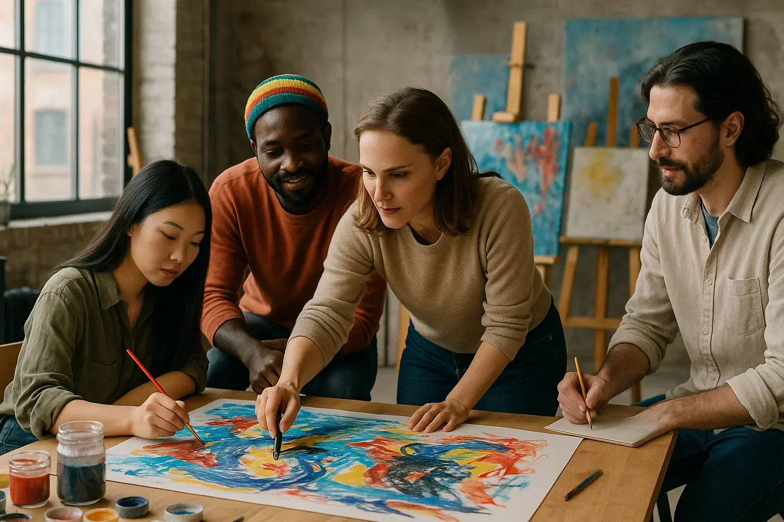 illustration for collaborate