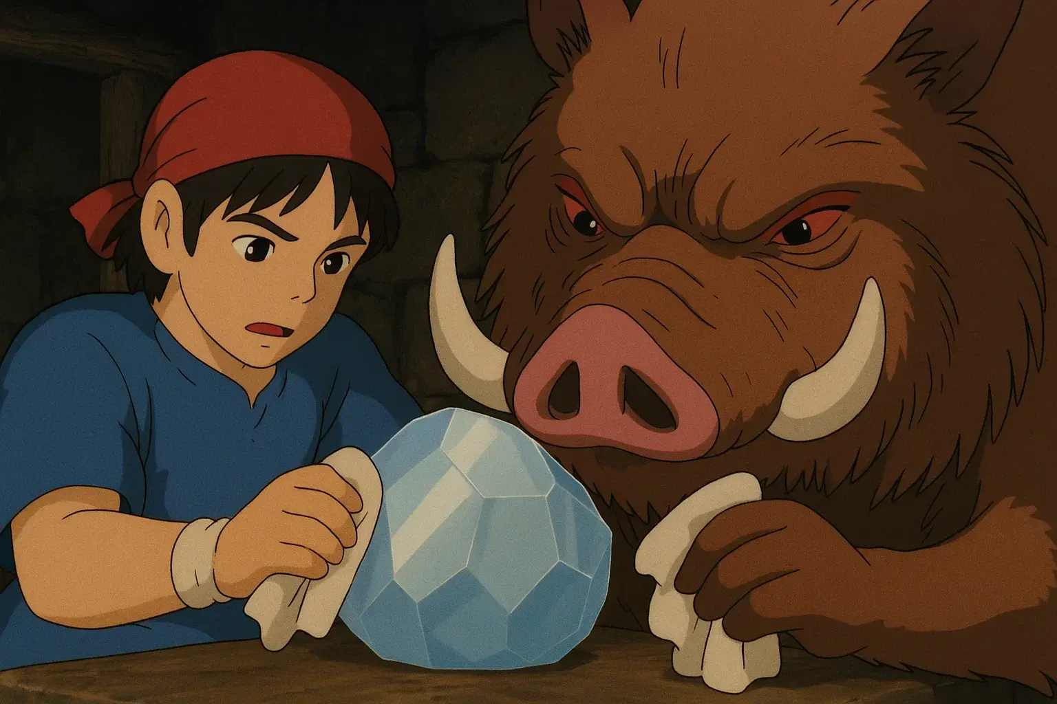 illustration for crystal