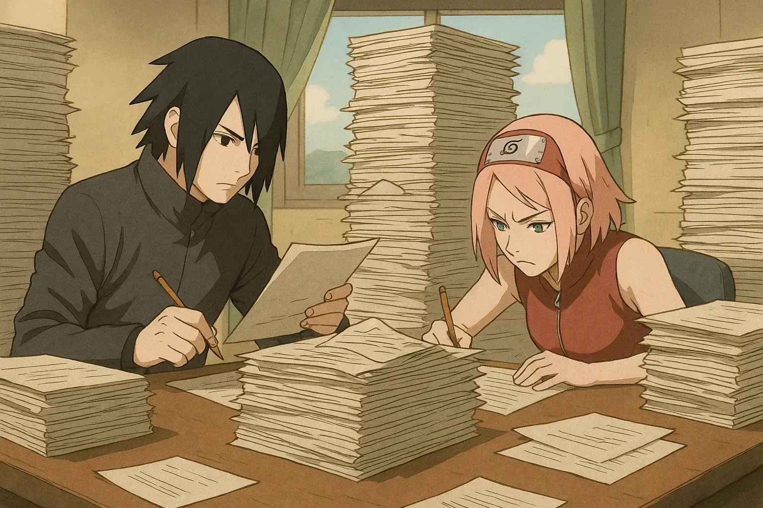 illustration for mountain