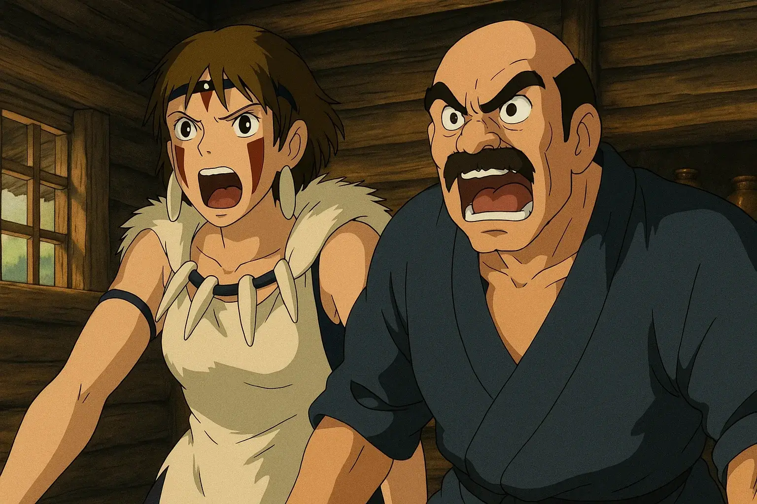 illustration for outrage