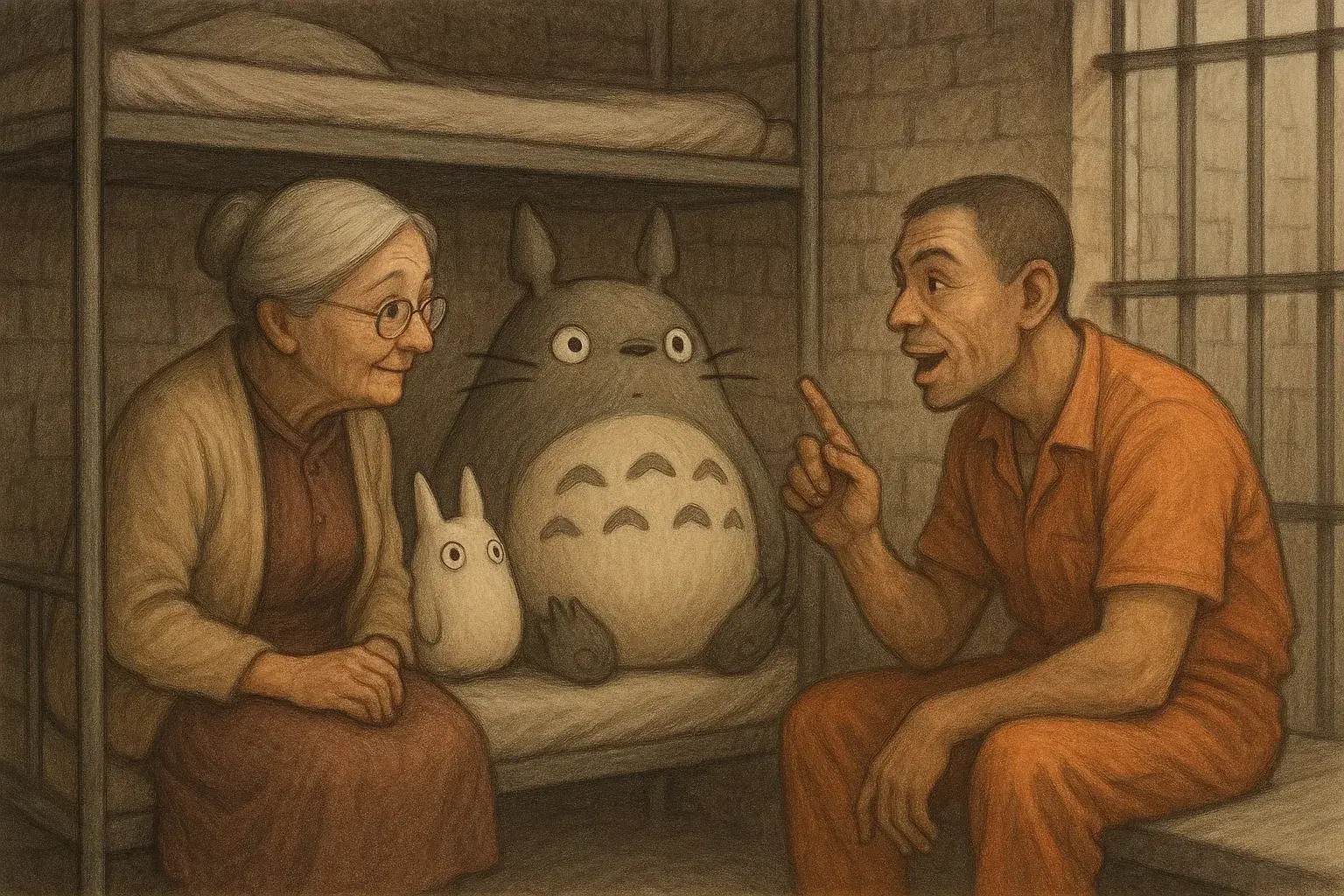 illustration for inmate