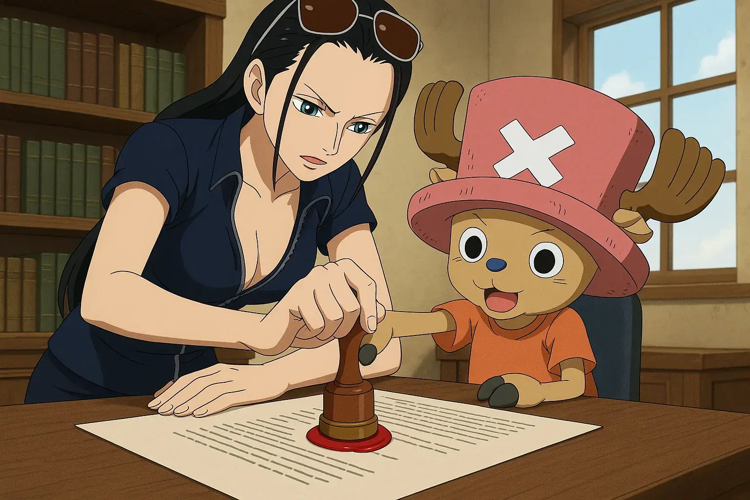 illustration for seal