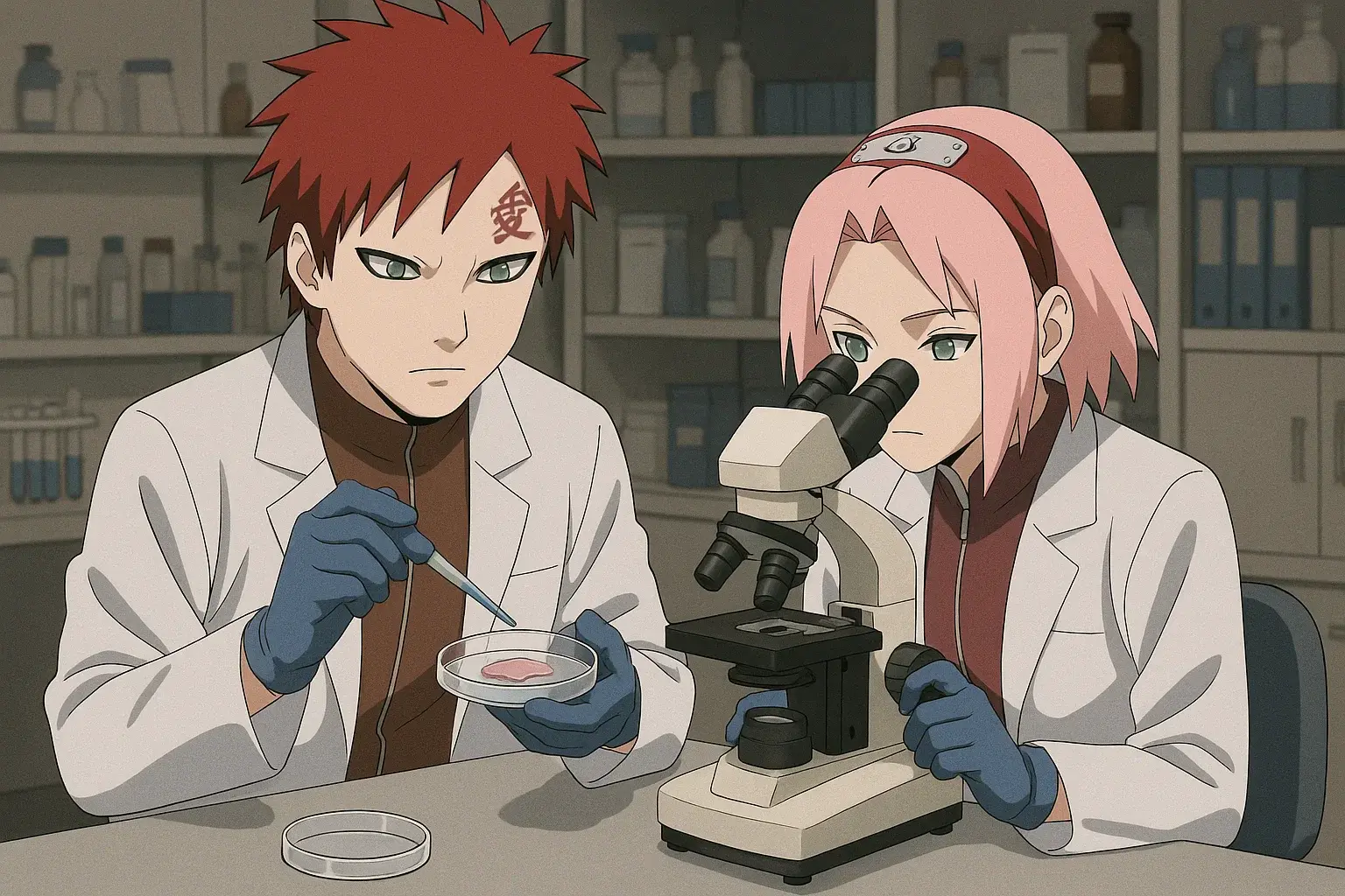 illustration for tissue