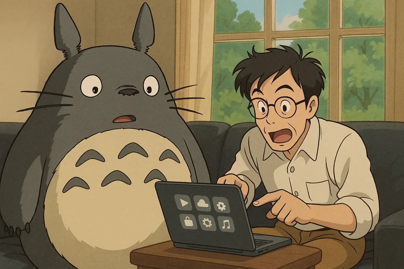 illustration for boom