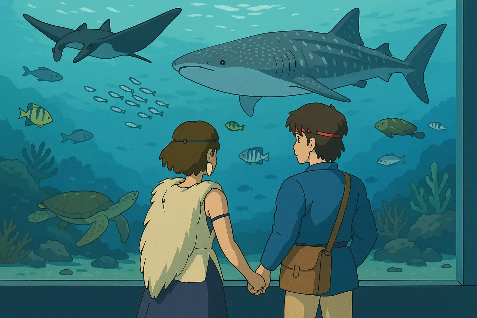 illustration for marine