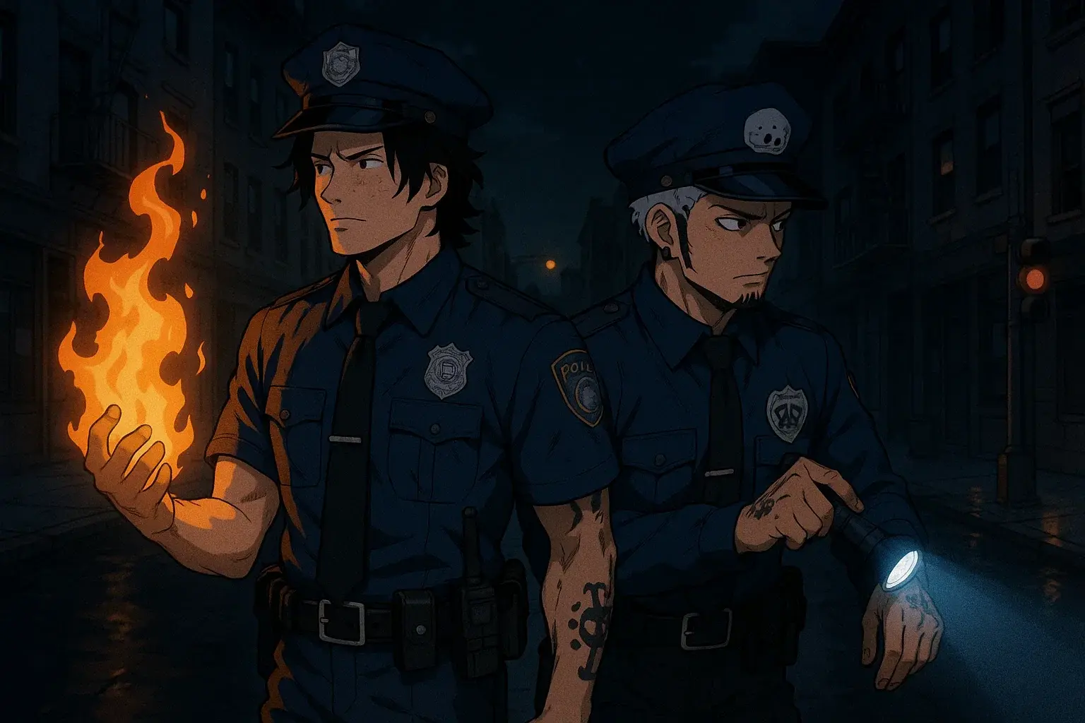 illustration for police