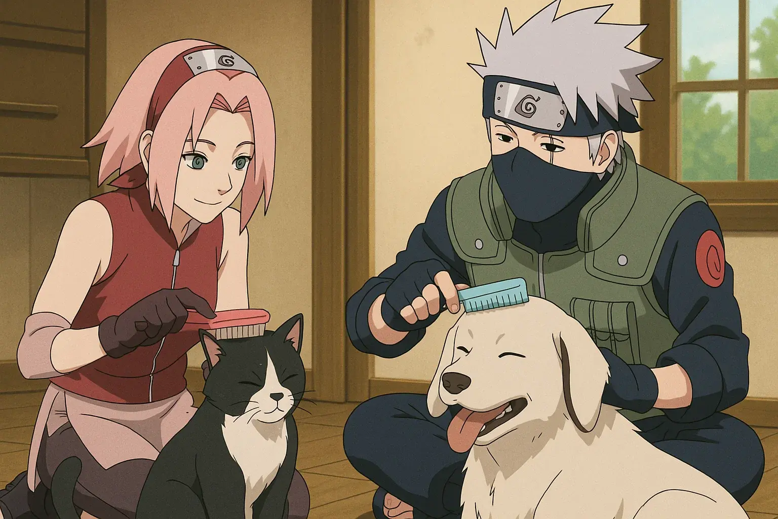 illustration for groom